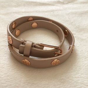 Tory Burch “Double Wrap Logo Bracelet”